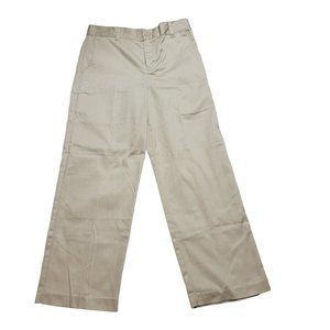 Classroom School Uniforms Girls Pants Plus Size 8.5 Khaki Flat-Front  NEW
